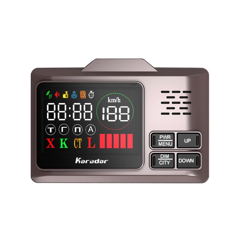 Car Radar Detector Manufacturer - Anti-Speed Camera with Voice Warning GPS System