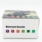 Motorcycle DVR Manufacturer - Dual Video Loop Recording 1280x720P HD Screen Front Rear