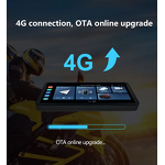 Android Motorcycle Screen Manufacturer - 6.3" IP67 Waterproof 8-Core GPS BT WIFI 4G DVR