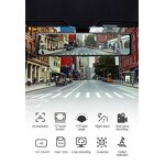 Car DVR Manufacturer - 12 Inch Touch Screen Dual Camera 4K Front Rear with GPS Wifi