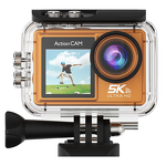 Action Camera Manufacturer - 5K Dual IPS Touch LCD DVR EIS 170° 30M Waterproof 5X Zoom