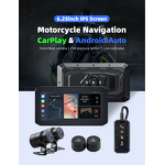 Wireless Carplay Screen Manufacturer - 6.25" GPS Navigator Waterproof DVR with 2HD Cameras
