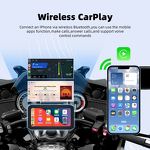 Wireless Carplay Screen Manufacturer - 6.25" GPS Navigator Waterproof DVR with 2HD Cameras