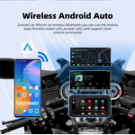 Wireless Carplay Screen Manufacturer - 6.25" GPS Navigator Waterproof DVR with 2HD Cameras