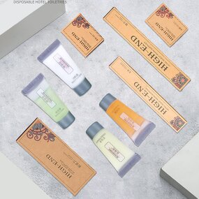 Hotel Guest Toiletries Kit Manufacturer - Custom Eco Friendly Biodegradable Amenity Kits Guest Amenities Set