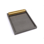 Hotel Guest Room Accessories Manufacturer - Custom Luxury Leather Product Eco Friendly PU Leather Product Hotel Amenities Set