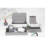 Leather Clipboard Manufacturer - Small Memo Paper Folding Writing Pad Restaurant Hotel Menu Folder Board