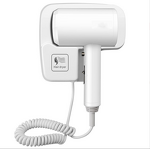 Hair Dryer Manufacturer - ABS Plastic Hotel Bathroom Wall Mounted Professional Customise Guest Amenity Kit Hotel Supplies