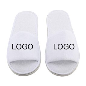 Hotel Toothbrush Manufacturer - 2023 Low Price Wholesale One Day Supplies Black Beige White Open Toe Spa Disposable Slippers