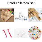 Hotel Amenities Set Manufacturer - One-Stop Lobby Supplies Eco Friendly Bedroom Set for Spa Airbnb