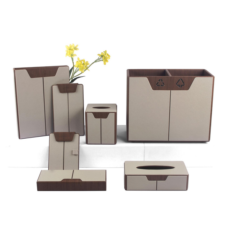 Hotel Supplies Manufacturer - Factory-made Hotel Room Full Set of PU Material High-end Durable