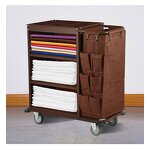 Housekeeping Trolley Cart Manufacturer - Hotel Custom Inroom Cleaning Equipment Storage Cart