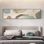 Metal Mural Decorative Painting Manufacturer - Hotel Homestay Canvas for Living Room Sofa Backwall Bedroom Long Decorative Artwork