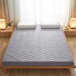 Futon Mattress Pad Manufacturer - Comfortable Soft Tatami Latex Memory Foam Foldable Full Queen King Sizes Thick Bed Topper Home Plain