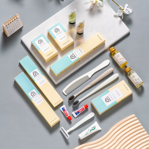 Bath Amenities Set Manufacturer - Factory Price Customized Logo Dental Kits for Hotel Guest Disposable Toiletries Kit