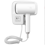 Hair Dryer Manufacturer - ABS Plastic Hotel Bathroom Wall Mounted Professional Customise Guest Amenity Kit Hotel Supplies