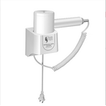 Hair Dryer Manufacturer - ABS Plastic Hotel Bathroom Wall Mounted Professional Customise Guest Amenity Kit Hotel Supplies