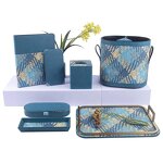 Hotel Accessories Manufacturer - PU Leather Guest Room Amenities Leather Product for Guestroom