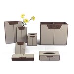 Hotel Accessories Manufacturer - PU Leather Guest Room Amenities Leather Product for Guestroom