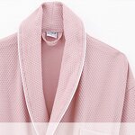 Bathrobe Manufacturer - Japanese Style Cotton Round Extended Honeycomb Waffle Pajama Home Outfit for Couples Hotels