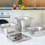 Stainless Steel Food Pan Manufacturer - Universal Gourmet Pan Anti-jam Food Storage Hotel Commercial Serving Tray