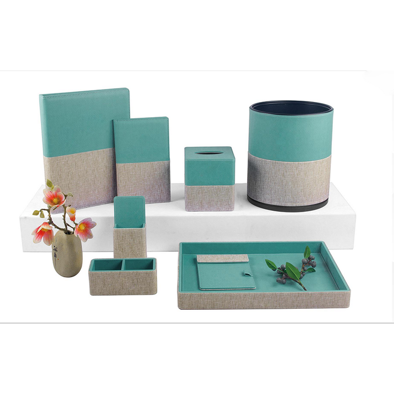 Hotel Room Leather Accessories Manufacturer - Products Custom Customizable Personalizada Accept Customized Design Set