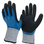 Cut Resistant Gloves - A5 Level Sandy Nitrile for Garden Work