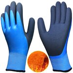 Winter Gloves - Customize Outdoor Thermal Latex for Work