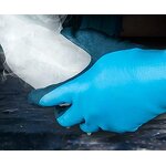 Winter Gloves - Fleece Lined Latex Coated Waterproof for Freezer