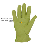 Gardening Gloves - 3D Mesh Pigskin for Yard & Landscaping