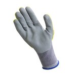 Work Gloves - 15G Nylon Spandex Sandy Nitrile TPR for Machinist