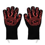 Grilling Gloves - Heat Resistant Silicone Grip for BBQ & Baking