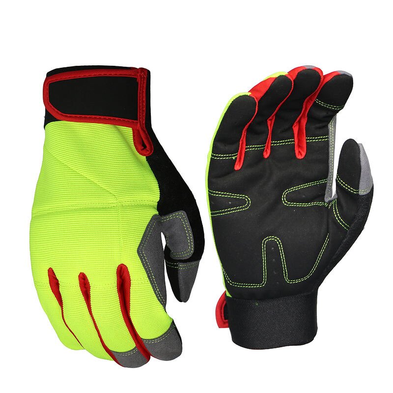 Mechanic Glove - Anti Abrasion Synthetic Leather Spandex