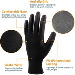 Work Gloves Manufacturer - Custom Logo PU Coated Polyester for Safety