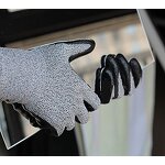 Cut Resistant Gloves - HPPE Knitted EN388 Level 5 Sandy Nitrile