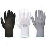 Work Gloves Manufacturer - Custom Logo PU Coated Polyester for Safety