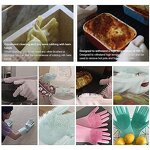Cleaning Gloves - Reusable Silicone Scrubber Dishwashing