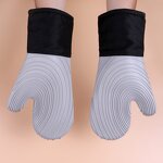 Silicone Oven Mitts - Heat Resistant Non-Slip for Barbecue