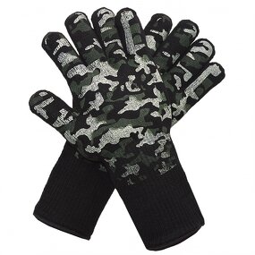 Oven Mitts - Customized Aramid Cotton Silicone for BBQ