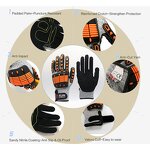 TPR Anti Impact Glove