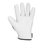 Safety Gloves - Cow Grain Leather TPR High Impact for Mechanic