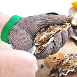 Chainmail Gloves - Stainless Steel for Oyster Shucking & Kitchen