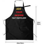 Kitchen Apron - Custom Cotton Waterproof Adjustable for Chef