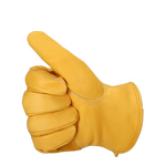 Gardening Gloves - Men Women Cowhide Thorn Proof with Thumb