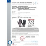 Nitrile Coated Gloves - 13G Polyester Sandy Finish for Industrial Safety