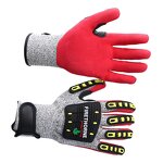 Impact Resistant Gloves - Custom TPR for Oilfield Protection
