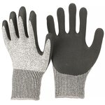Cut Resistant Gloves - HPPE Nitrile Coated Level 5 for Construction