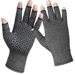 Work Gloves - Waterproof Double Layer Textured Latex for Winter