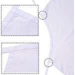 Cotton Aprons - Custom Logo White for BBQ & Kitchen