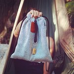 Anti-theft Bag - Fabric Shoulder Level 5 Cut Resistant with Lock